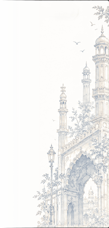 Lucknow Clock Tower Heritage Architecture